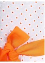 Платье Ромашка, оранжевый