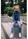 Свитер Стюарт, джинсовый Свитер Стюарт, джинсовый