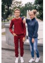 Джемпер Маркус, бордовый Джемпер Маркус, бордовый